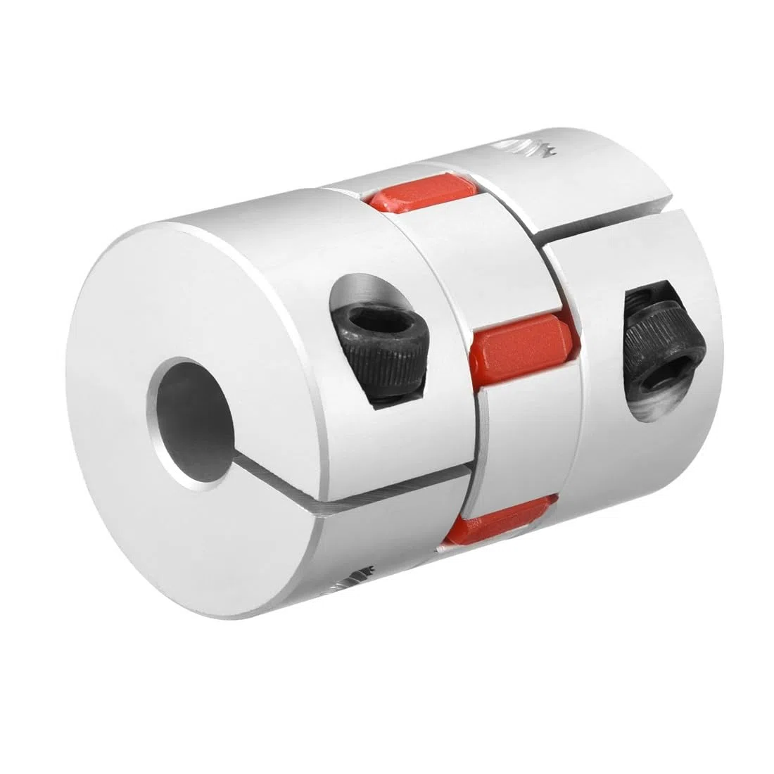 sourcing map Wellenkupplung 12mm bis 14mm Bohrung L55xD40 Flexibles Kupplungsgelenk für Servo Schrittmotor