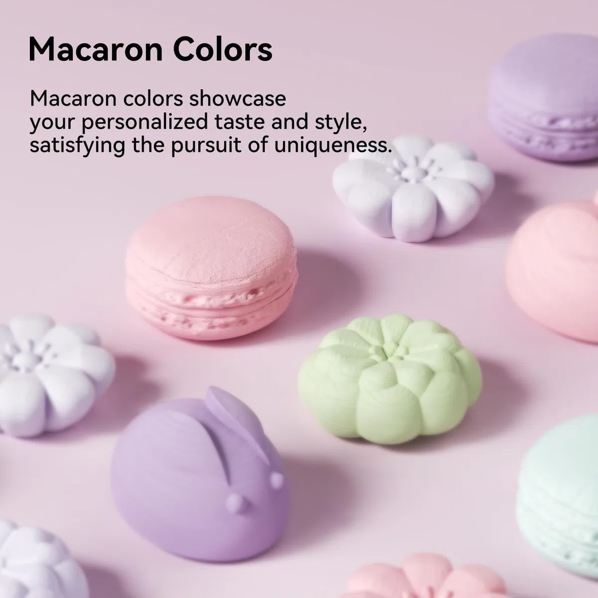 kexcelled Macaron Salbei Grün Matte PLA Filament Rolle, Matt-Effekt Oberfläche, 3D Druck Ästhetische Material, 1kg (2,2lbs) 1,75mm +/- 0,03mm, für FDM 3D Drucker