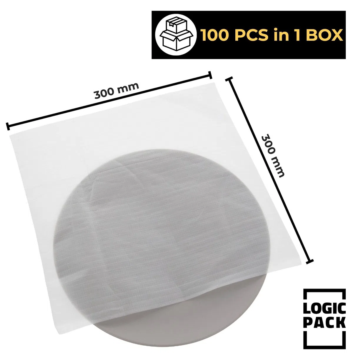 Verpackungsmaterial 100 Stk. Schaumfolie für Umzug Lagerung von Geschirr und Glas, leicht und halbtransparent Packpapier Umzugsmaterial 300 mm x 300 mm x 1 mm (Schaumstoffbeutel)
