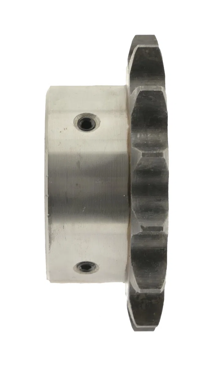 Kettenrad mit einseitiger Nabe ISO 08B-1 Zähnezahl 13 Bohrung H7 20mm Nut Gewinde