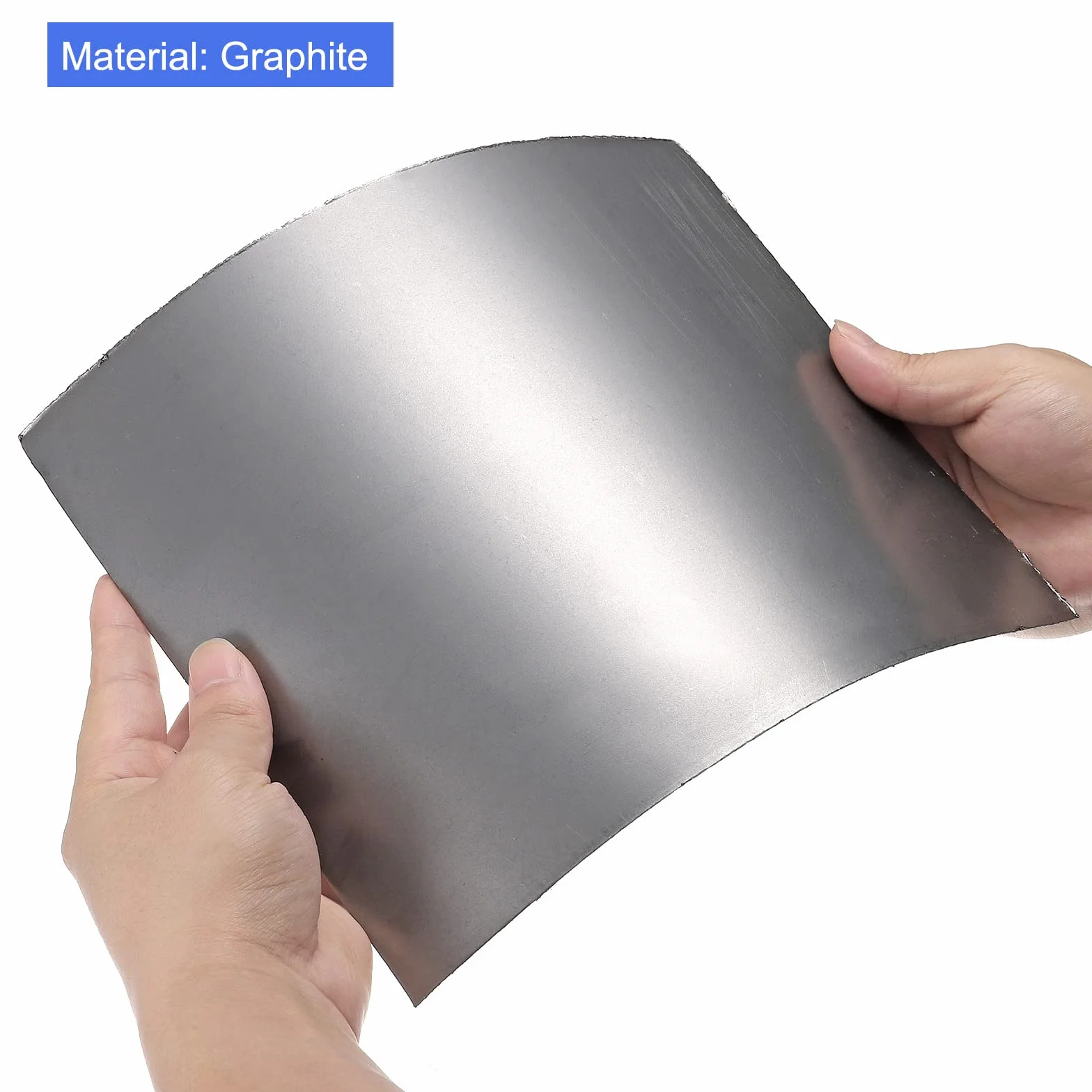 PATIKIL 5 Stück Graphit Flexibel Folie Dichtung Blatt Papier Ersatz 250x200x0.5mm