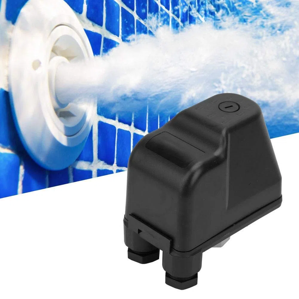 Wasserpumpen - Druckschalter, 250V G1 / 4 "Wasserpumpen - Steuerschalter - Anzeigedruckregler Automatisch Geeignet für selbstansaugende Pumpen, Strahlpumpen, Gartenpumpen usw