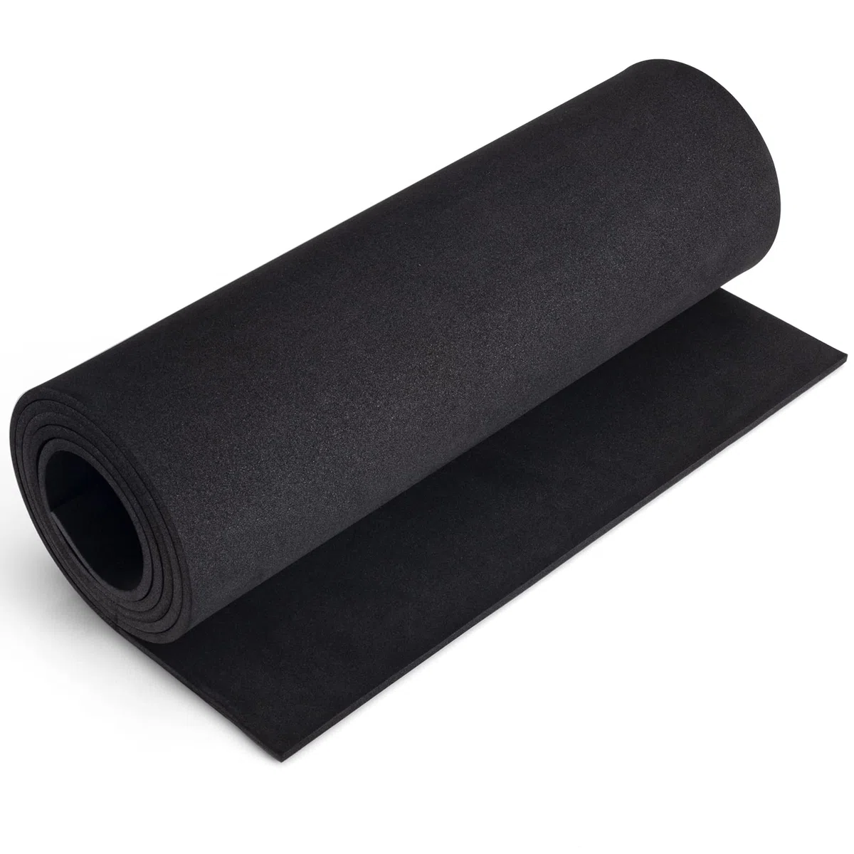 Schwarze EVA Foam 5mm, MEARCOOH 35.5cm*150cm EVA Schaumstoff, 1PCS Craft Foam Dichte 86kg/m3 für Cosplay Kostüm, Basteln, DIY Projekte (Schwarz 5mm)