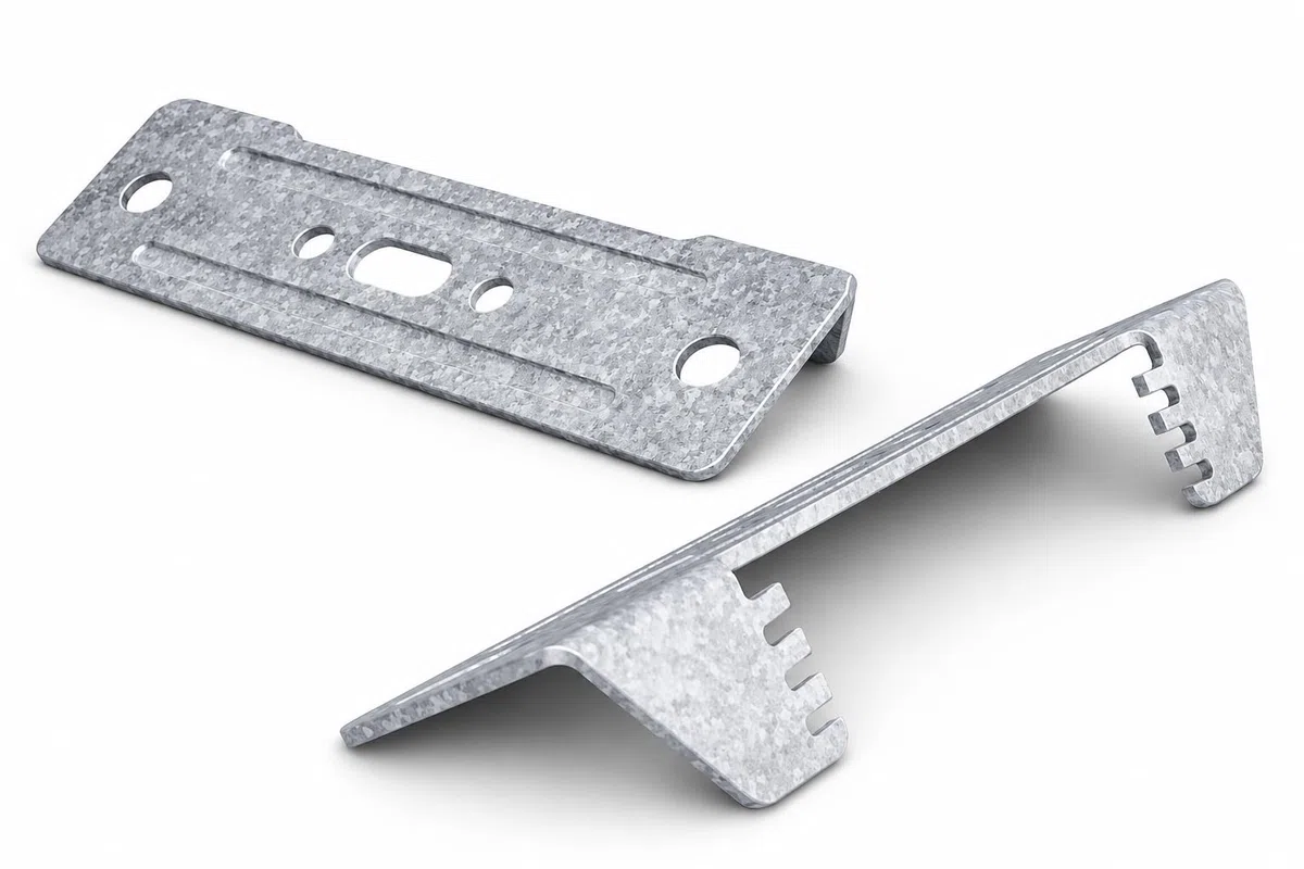 IDS HatClip15 Direktabhänger für Hutprofil 48x15 mm 25 Stück Schnellmontage Trockenbau Wand Decke Unterkonstruktion verzinkt