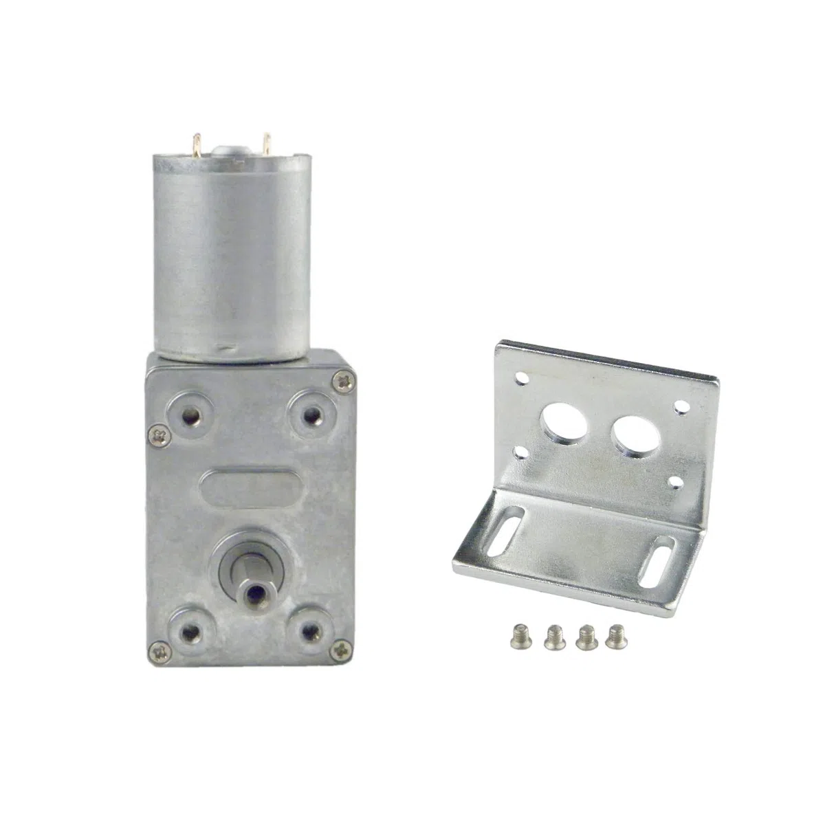 CHACNS 370WG 12V DC 6RPM Turbinengetriebemotor L-förmiger Befestigungsbügel für DIY-Teile