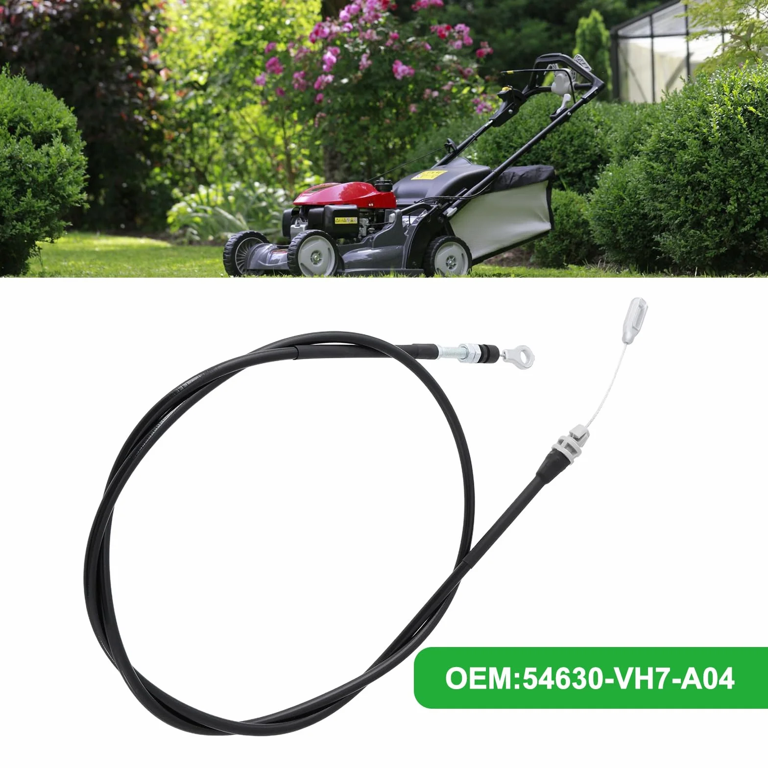 OTOTEC Rasenmäher-Antriebssteuerkabel Ersatzteil 54630-VH7-A04 54630-VH7-A03 kompatibel mit Honda HRX217