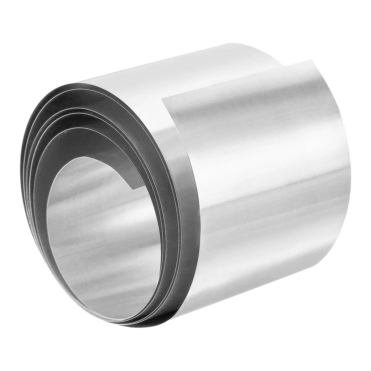 PATIKIL 2in x 78.7in Aluminiumblech, 1 Stück Aluminiumblechrolle Dach Aluminiumblechstreifen Blechrolle 0,5 mm Unterlegscheibe für Dächer Dachrinnen Tür Fenster Maschinenreparatur Handwerk