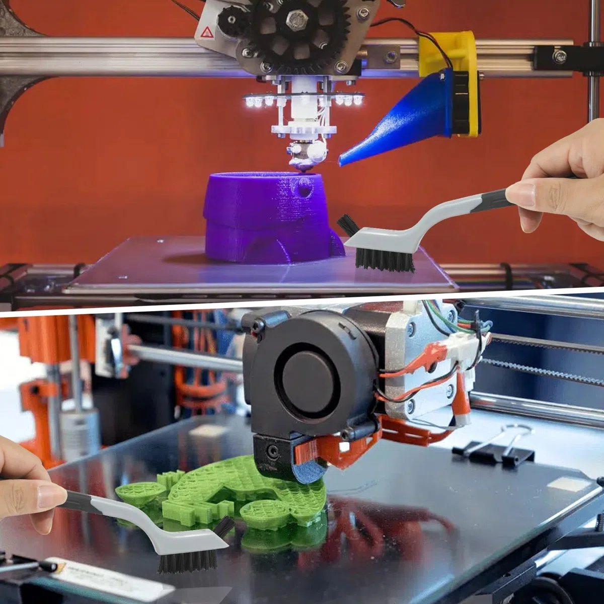 VASTOOLS Entgrater Werkzeug für 3D Drucker, 3D Druck Zubehörset, 31 Stück, professionelles Entgratungswerkzeug für Harz, Reinigungs- und Polierlösung