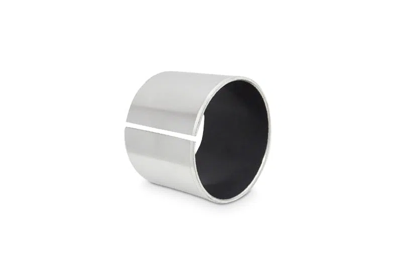 2x Gleitlager 50mm x 55mm x 30mm | Stahl + PTFE | Industrielle Gleitlager 50x55x30