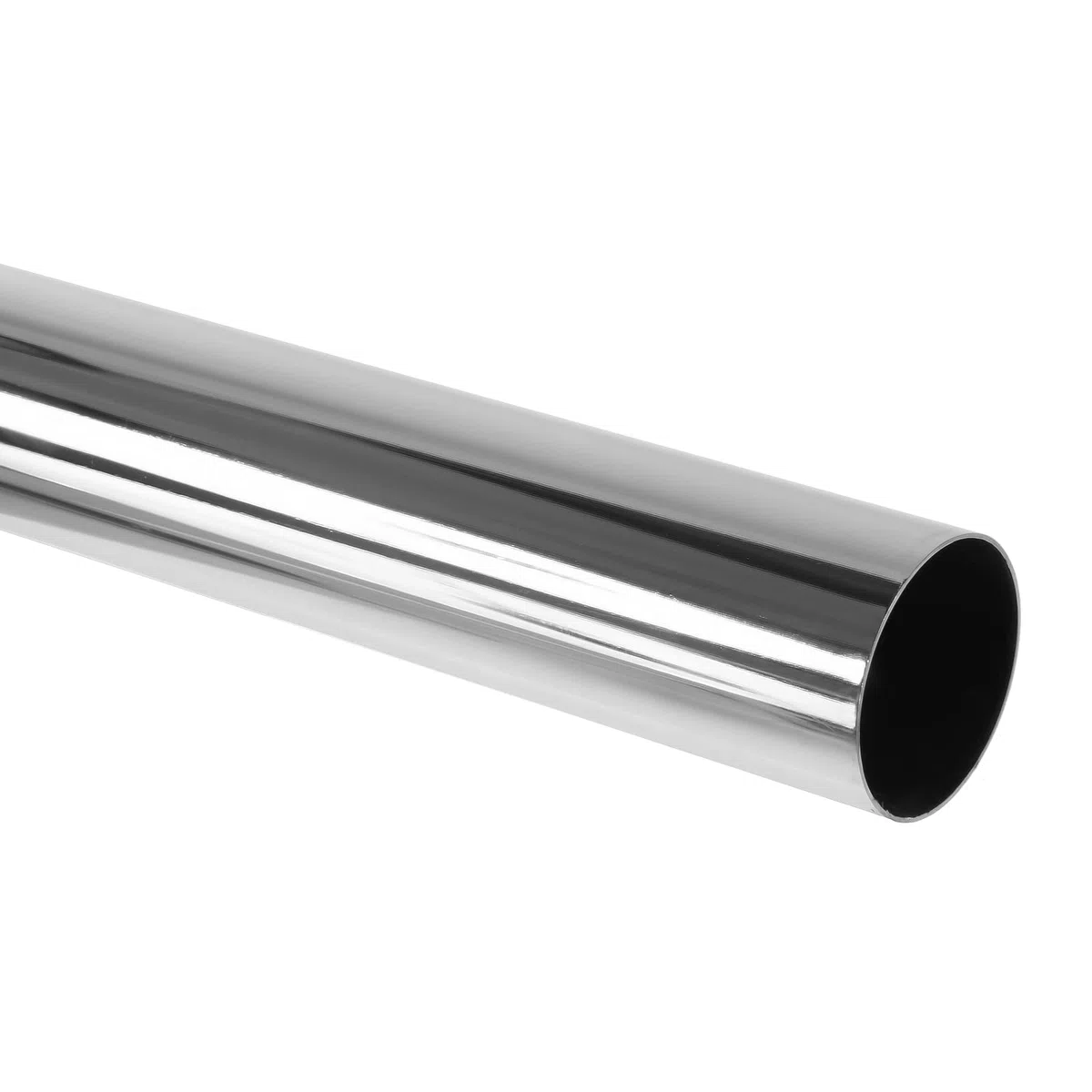 PRIOstahl Edelstahlrohr Rundrohr Schweißrohr Geländerrohr - 1 x Rohr Ø 42,4mm Wandstärke: 2mm Länge: 1000mm - Nahtlos Geschliffen Korn240 für Geländerbau Handlauf Industrie Rostfrei aus Edelstahl V2A