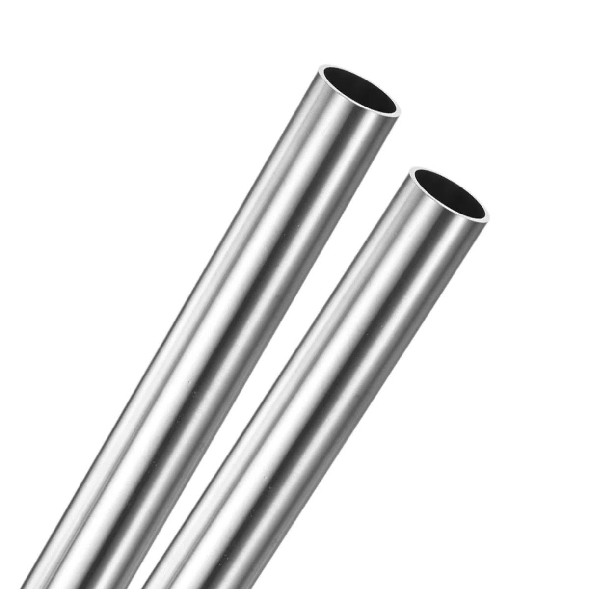 M METERXITY 2 Stück 300mm 304 Edelstahlrohr, 22mm Außendurchmesser 1,5mm Wandstärke Nahtloses Edelstahlrohr für Bau/Maschinenbau/DIY-Basteln, Metallgerades Rohr [22x0.06x12IN]