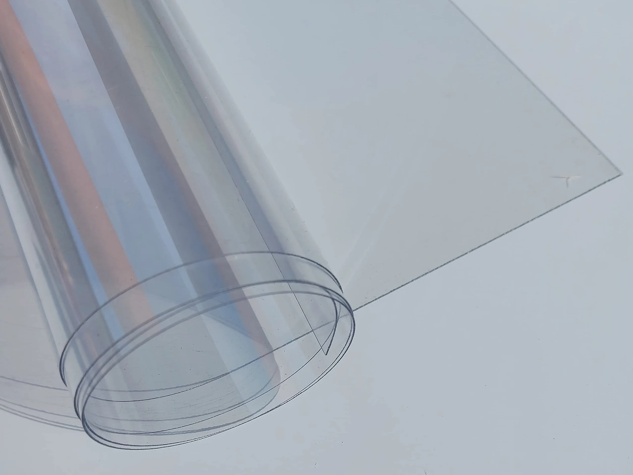 Folie aus Polycarbonat Top Qualität von alt-intech (PC klar 0,5 mm, 2050 x 1220)