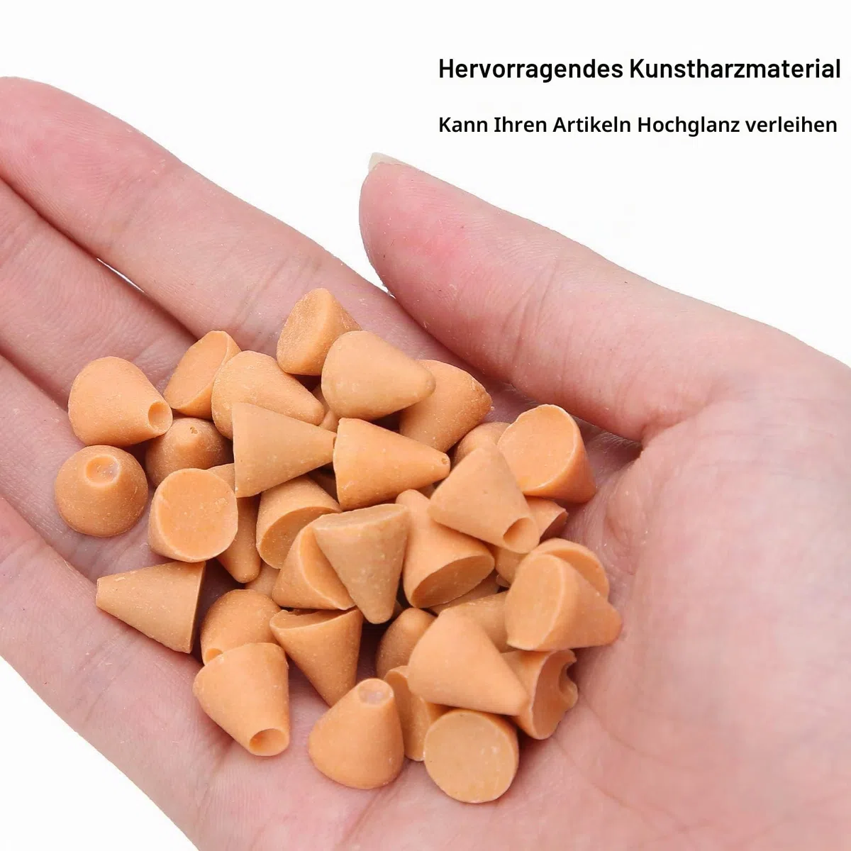 Polierer Schleifwerkzeug Schmuckpolieren Polierer Schleifzubehör Tumbling Media Schleifmittel für Tumbler Vibrationsmaschinen