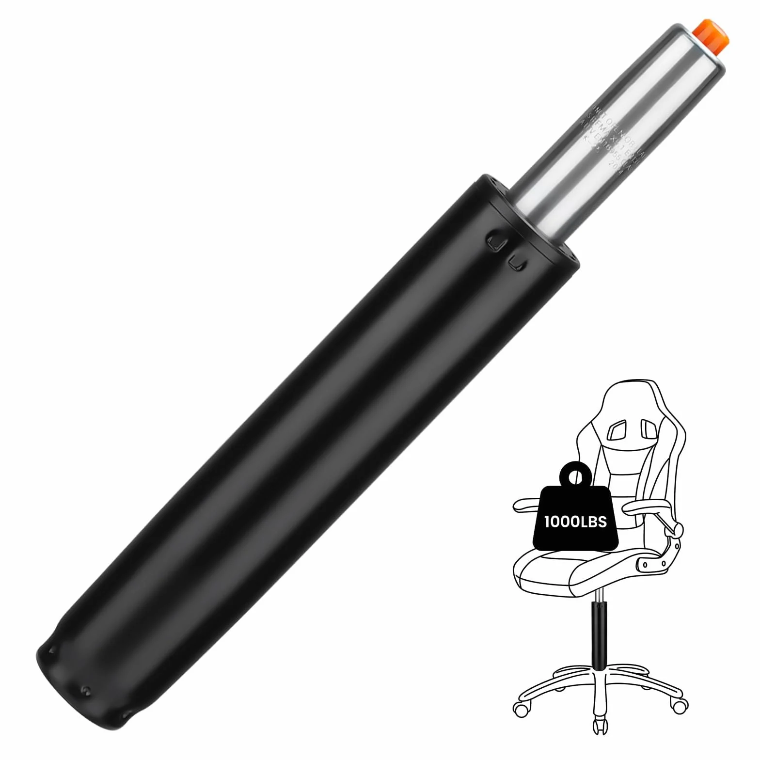 Gasdruckfeder, Qualität Neu Class 4 Bürostuhl Ersatz Gaslift, 1000 lbs (450KG), Universelle, Höhenverstellbarer Gasfeder für Drehstühle, Gelten Bürostühle und Stühle, Gesamtlänge 300-450mm