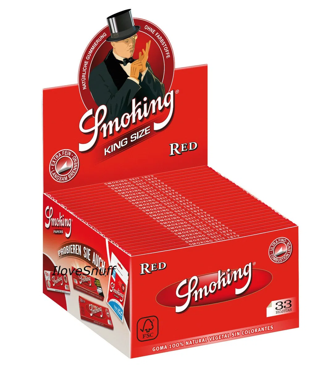 1 Box King Size Papers 50 x 33 Blättchen Long Papers Original®