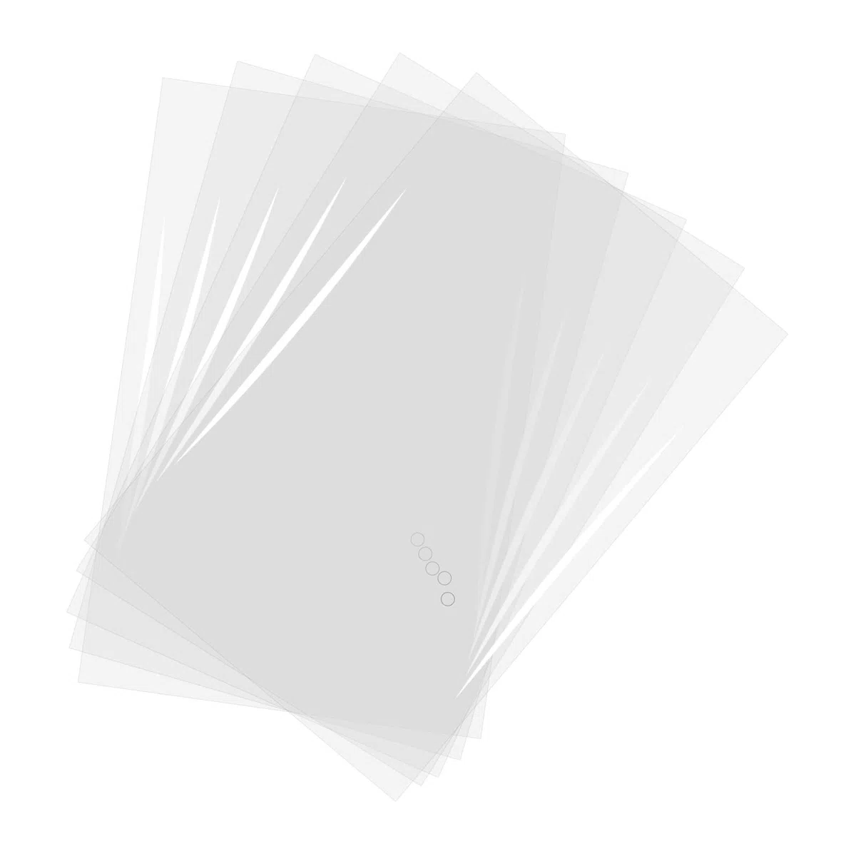 QUARKZMAN 20 Stück Wärmeschrumpfbeutel, 60 x 70 cm POF Transparente Wärmeschrumpffolie für Geschenkkörbe, Verpackungssammlung, hausgemachtes DIY, handgefertigte Bastelarbeiten, Kekse