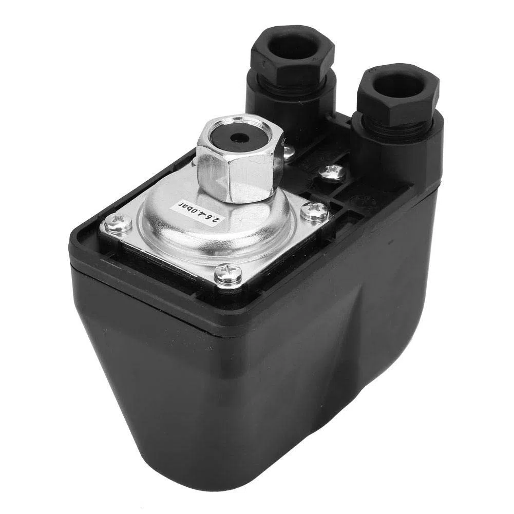 Wasserpumpen - Druckschalter, 250V G1 / 4 "Wasserpumpen - Steuerschalter - Anzeigedruckregler Automatisch Geeignet für selbstansaugende Pumpen, Strahlpumpen, Gartenpumpen usw