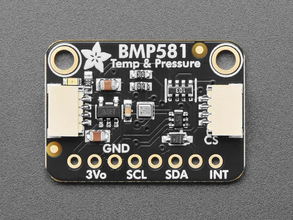 Adafruit BMP581 I2C / SPI Temperatur- und Luftdrucksensor, STEMMA QT, 6407