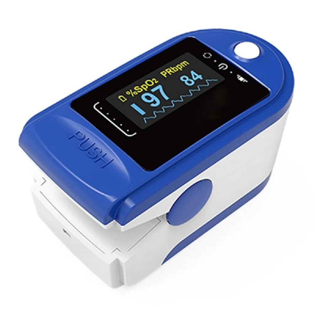 Pulsoximeter Pulse Oxymeter Blutsauerstoff Oximeter Pulsmesser Pulsuhr Herzschlag Sauerstoffsättigung Sp02 OM3