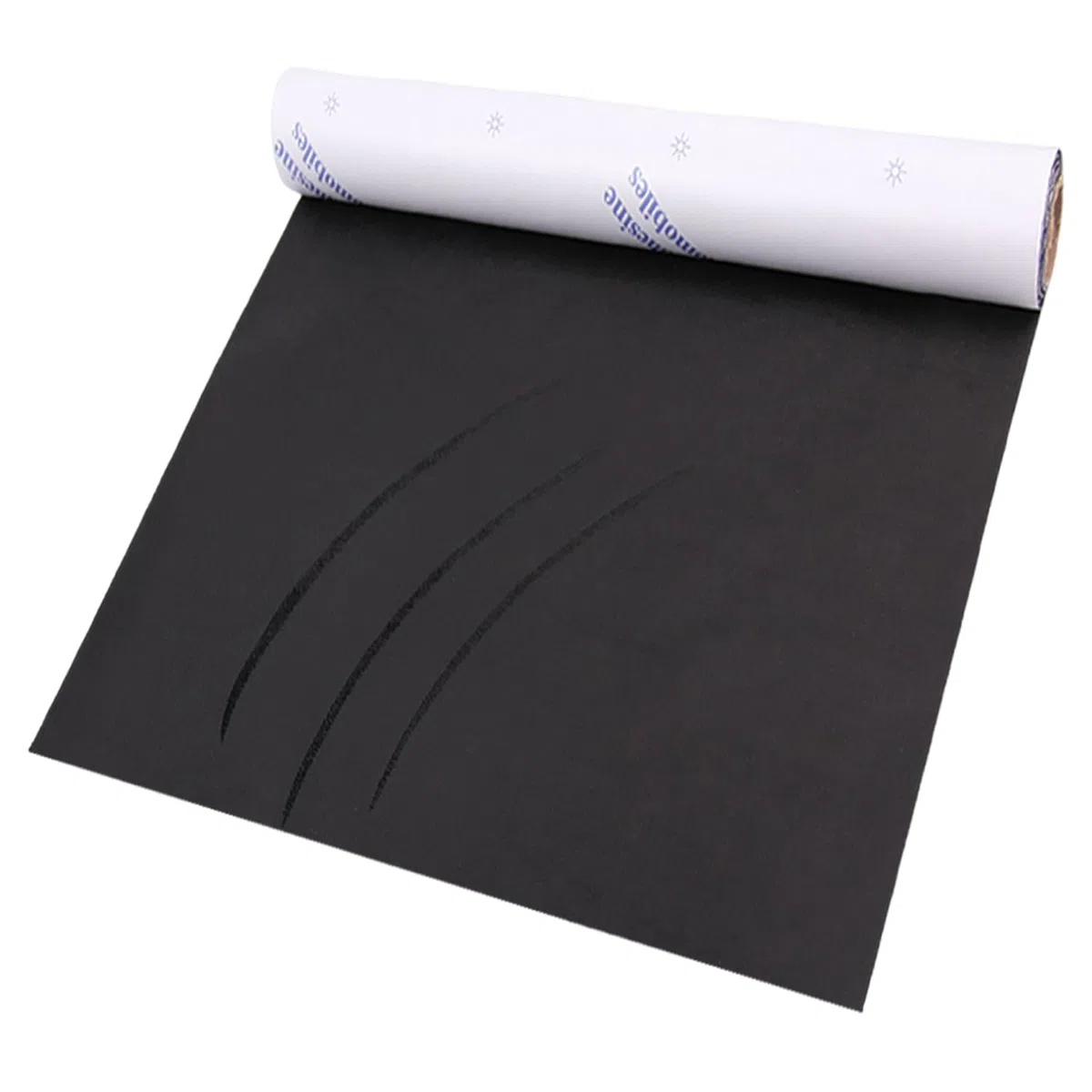 HKC Mikrofaserstoff selbstklebend Schwarz, 42 * 150 cm Wildlederimitat Selbstklebend, Kunstleder Wildleder Optik Stretch Dehnbar Stoff Velours für Cockpit, Polsterungen, Schmuck Schublade