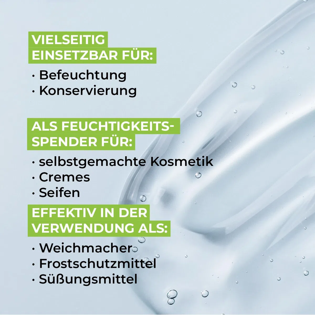 GreatVita Glycerin 99,5% | Perfekt für DIY Desinfektion | rein pflanzlich & vegan - Kosmetik & Hautpflege | Farb- & geruchlos, niedrige Viskosität, vielseitig einsetzbar (5000 ml (1er Pack))