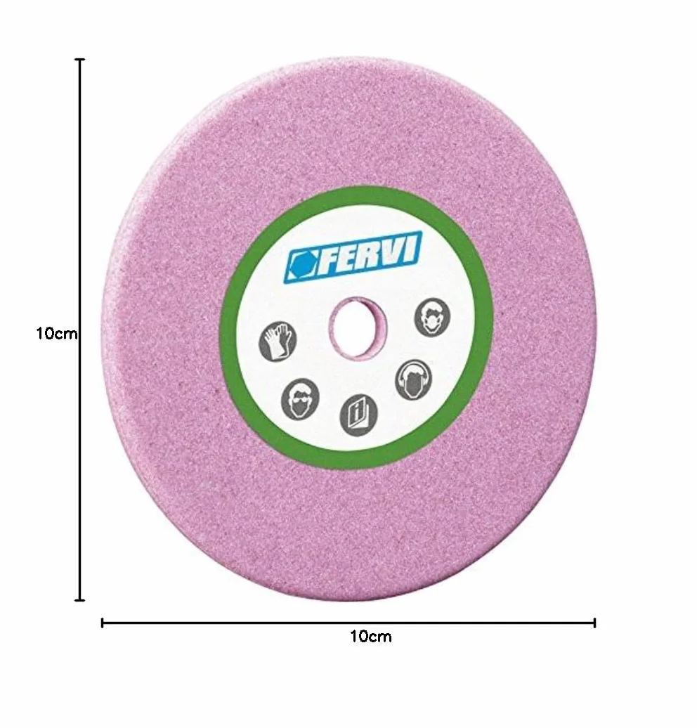 Fervi M159 Schleifscheibe, 100 x 4,5 x 10 mm, Gr80