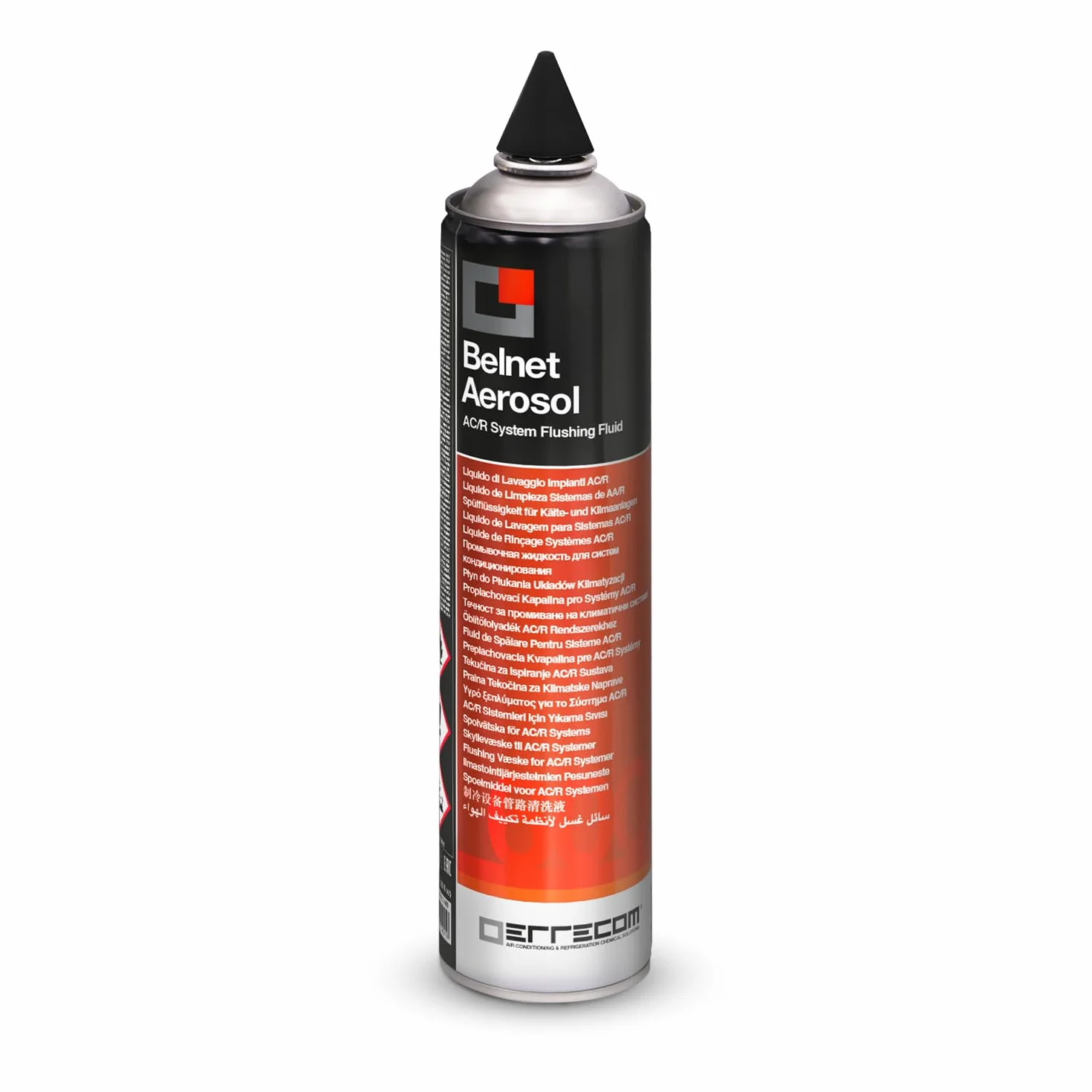 BELNET AEROSOL, Das Spülmittel für Kälte- und Klimaanlagen (600 mL Gummi-Konus) | Schnelle Verdunstung für Klimaanlagen und Kühlanlagen, 600 ml Flasche mit Gummikegel, gebrauchsfertig