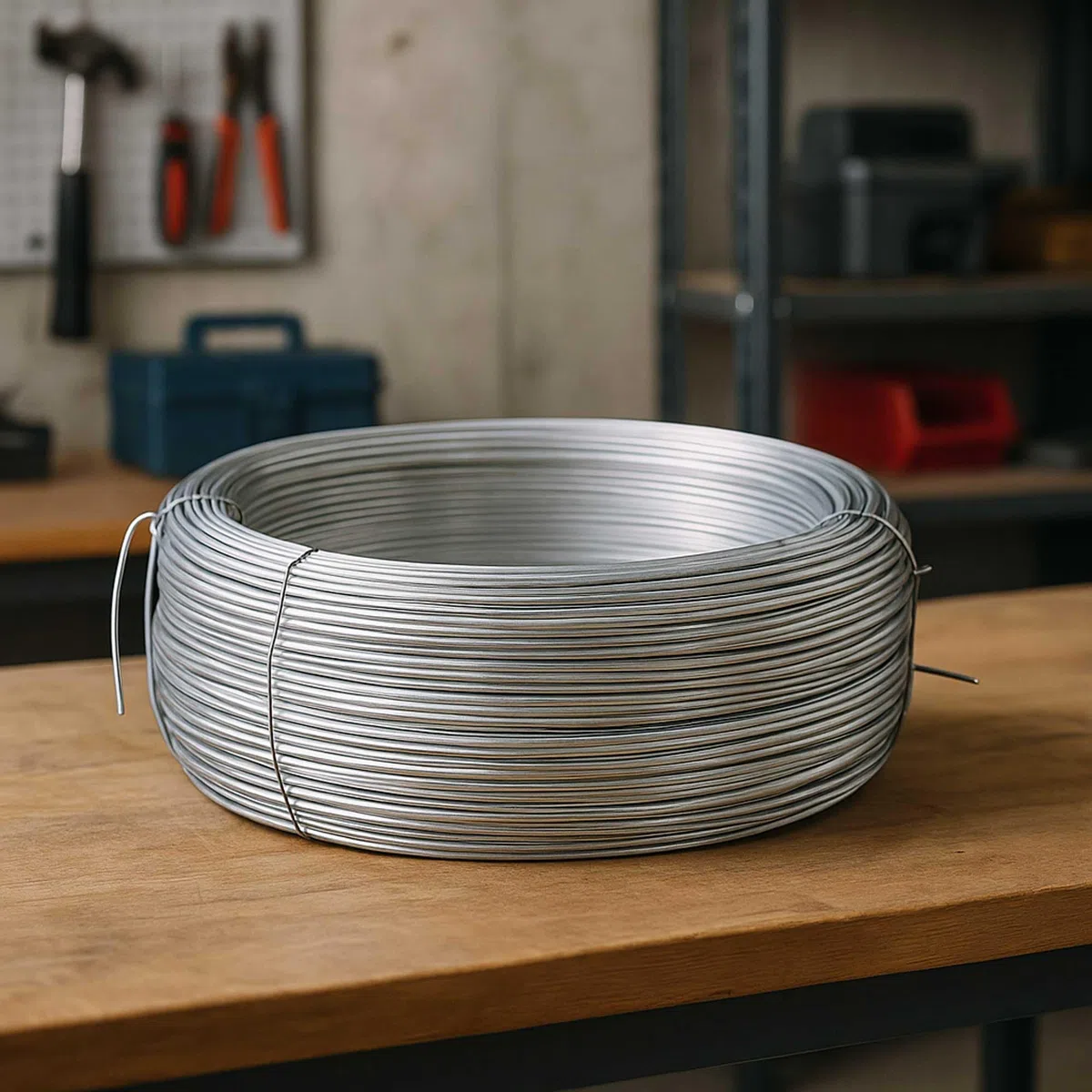 WERKA PRO Verzinkter Draht Ø2,4mm 50 m