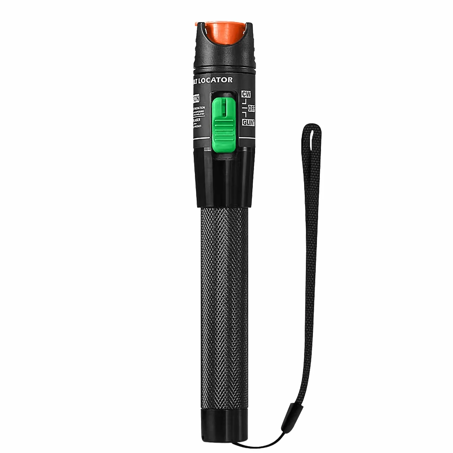 30mW Visuelle Fehlersuche Optisches Kabel Test Pen Tester SC/FC/ST 2,5mm Schnittstelle VFL 30km Reichweite für CATV Telekommunikation Multifunktionstester, Glasfaserkabel Tester (Grün)