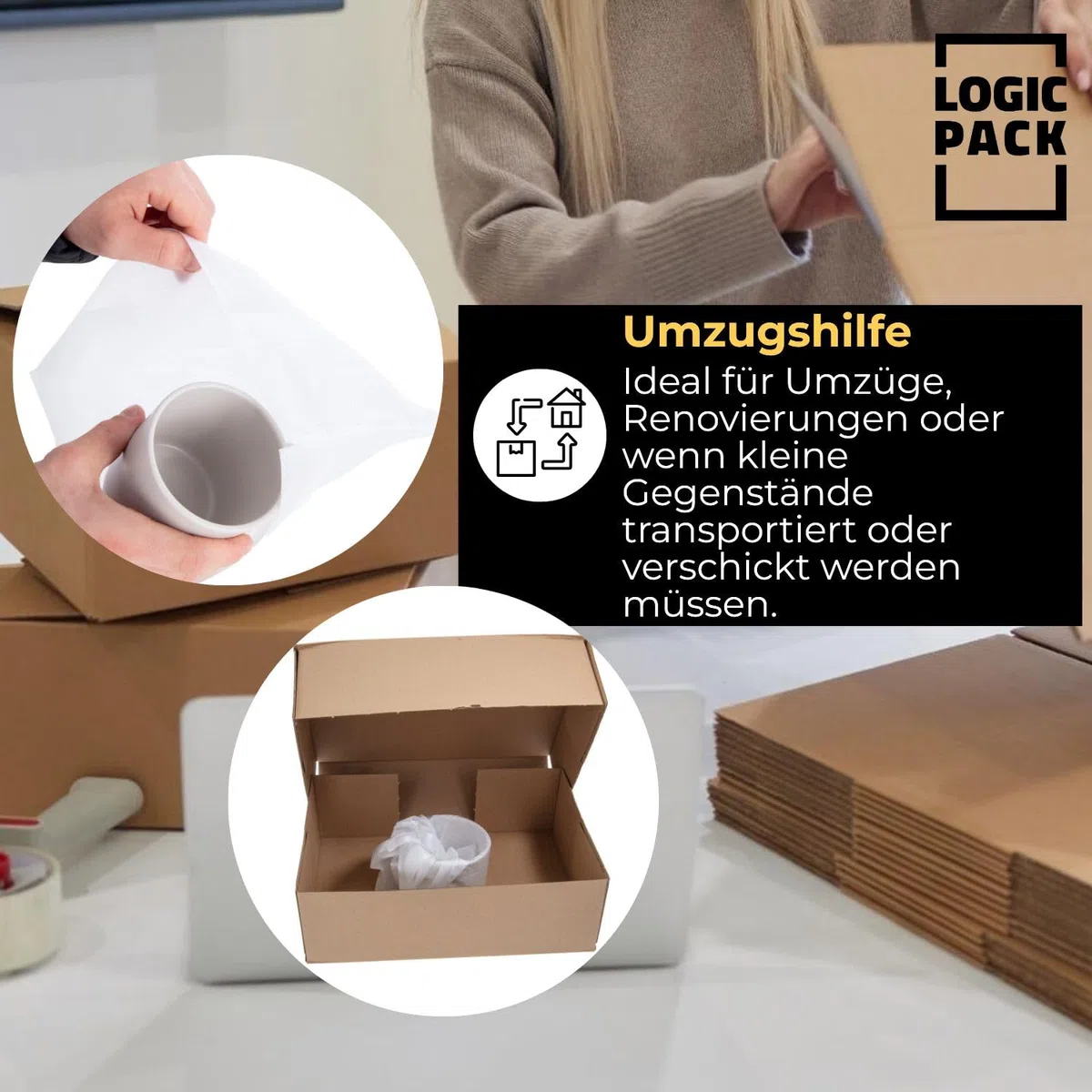 Verpackungsmaterial 100 Stk. Schaumfolie für Umzug Lagerung von Geschirr und Glas, leicht und halbtransparent Packpapier Umzugsmaterial 300 mm x 300 mm x 1 mm (Schaumstoffbeutel)