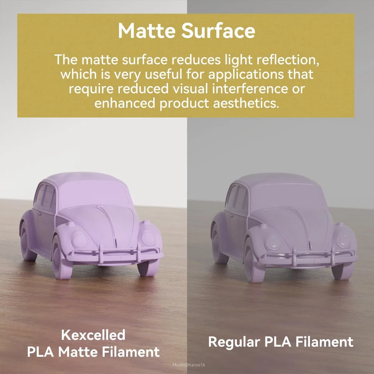 kexcelled Macaron Salbei Grün Matte PLA Filament Rolle, Matt-Effekt Oberfläche, 3D Druck Ästhetische Material, 1kg (2,2lbs) 1,75mm +/- 0,03mm, für FDM 3D Drucker
